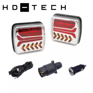 Langaton LED-takavalosarja HD-TECH