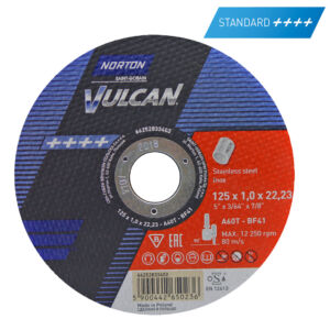 Katkaisulaikka 125mmx1.0mm NORTON VULCAN
