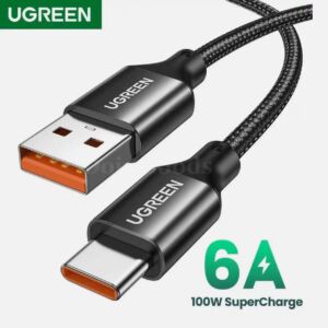 USB , USB-C kaapeli PD , 6A , 100w 1m / 2m / 3m  Ugreen