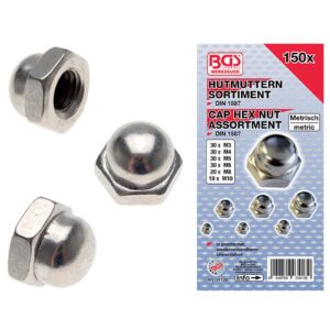 Hattumutterilajitelma 150-osaa BGS-14130