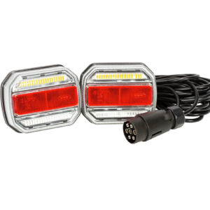 PERÄVAUNUN LED VALOSARJA 7.5M 12-24V
