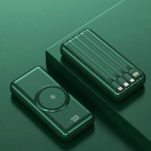Varavirtalähde 30000mAh USB , USB-C , Lightning , Micro-USB , langaton lataus