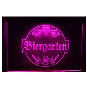 3D LED-Valotaulu BIERGARTEN