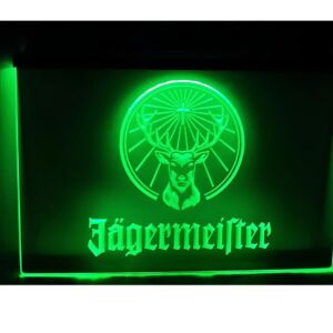 3D LED-Valotaulu JÄGERMEISTER