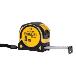 Rullamitta 5 m x 25 mm Finbullet Expert