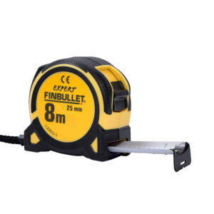 Rullamitta 8 m x 25 mm Finbullet Expert