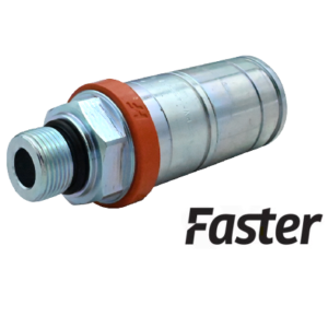 Pikaliitin runko FASTER 1/2'' PUSH PULL M22 x 1.5