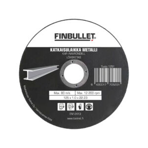 Katkaisulaikka 230 x 1.6 x 22mm Finbullet
