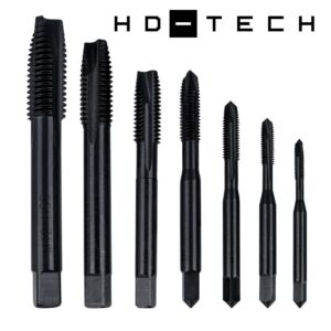 Kierretappisarja läpireikä M3-M12 7-osaa HD-TECH