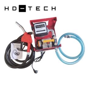 Diesel pumppusarja 230V 60L/min mittarilla HD-TECH