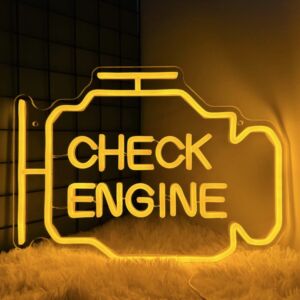 NEON kyltti moottorihäiriö Check Engine
