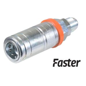 Pikaliitin runko FASTER Push / Pull JIC 7241-1A 1/2" U 7/8"-14 UNF