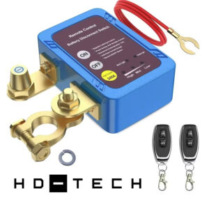 Päävirtakytkin akkuun kaukosäädöllä 12v HD-TECH